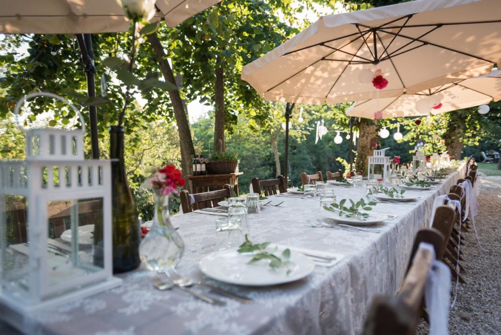 Matrimonio intimo nelle Marche