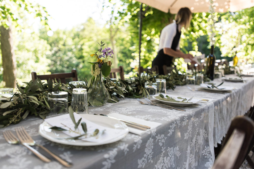 Matrimonio intimo nelle marche